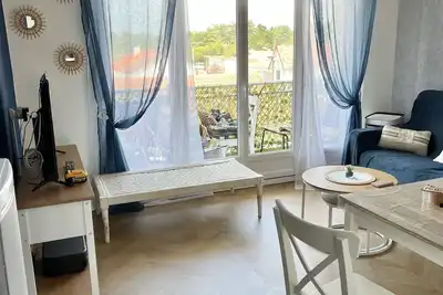 Image de Appartement Cosy vue mer, Plage à 100 m, Tout Confort, Balcon vue mer
