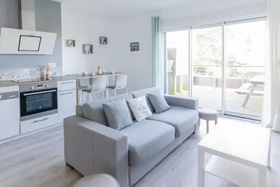 Image de Roscaroc Enez Karn - Joli T2 vue mer proche plage