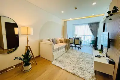 Image de Cozy 1+1 Bed Family Condo Sukhumvit 200m Bts Phra Khanong, Pool, Gym, Free Wifi