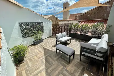 Image de Maison climatisée, grande terrasse en coeur de ville