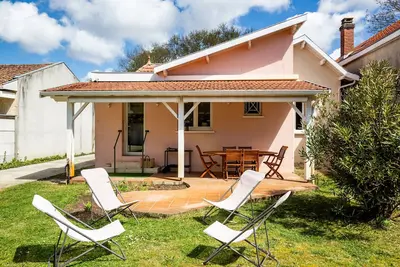 Image de 250 m de la plage - Maison avec jardin pour 4