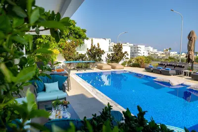 Image de Fig Tree Bay Residences 7, Central Protaras, Heated Pool, Elevator, Jacuzzi, Sauna