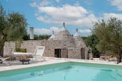 Image de Villa 'Trulli Di Titti Countryhouse' avec jardin privé, Wi-Fi et climatisation