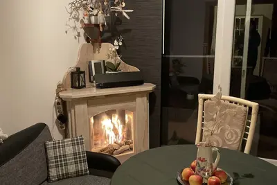 Image de Maison de vacances 'Strandhuette Dc We 46' avec terrasse privée, jardin privé et Wi-Fi