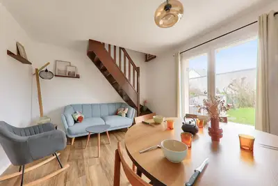 Image de 300 m de la plage - Maison pour 4 avec jardin