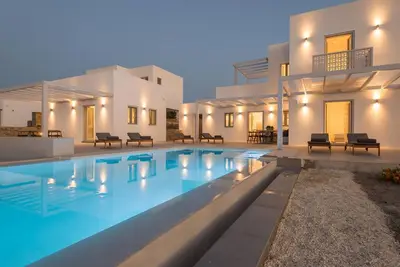 Image de Beautiful Paros Villa | 1 Bedroom | The Calming Villa | Wonderful Sea Views & Jacuzzi | Naousa