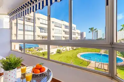 Image de Vistamarina 202b- Terrasse, Piscine, à 300 m de la plage, garage.