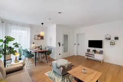 Image de Appartement 'Wohnung Familienglück Nähe München' avec terrasse privée et Wi-Fi
