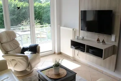 Appartement près de la plage avec balcon