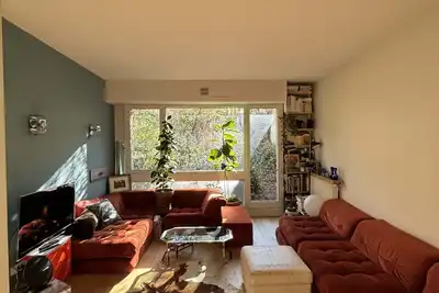 Image de Appartement 120 m² lumineux, jardin, parking gratuit - Idéal familles/groupes!