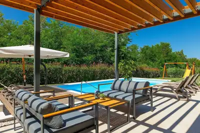 Image de Villa Meriggio in Vižinada, Istria piscine privée A\/C