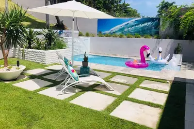 Image de Private Studio, with to much space at the gardens and many amenities like pool.