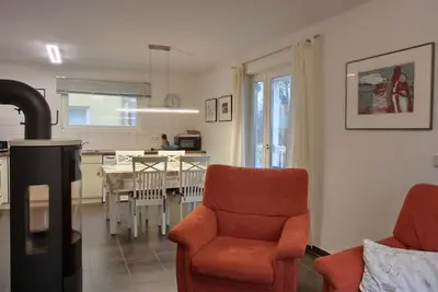 Image de Ferienwohnung W18. 1. n - 3-zi-fewo für 4 Pers. im 1. Og, Wlan, Strandnah mit Strandkorb