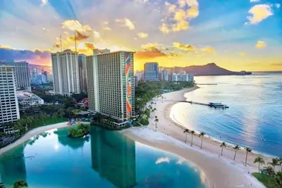 Image de 2Bd/2Ba Condo at Lagoon Tower Hilton Hawaiian Village Sleeps 6