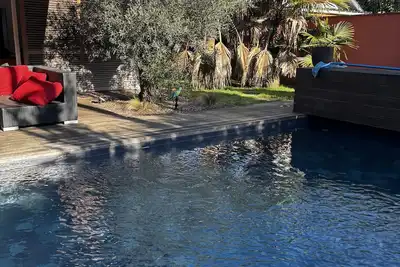 Image de Villa de charme, piscine, jaccuzi et jardin exotique