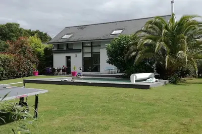 Image de Maison Architecte avec Piscine