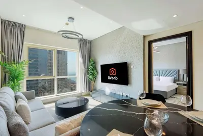 Image de 2br with Sea & Ain Dubai Views | Near Jbr and Marina Walk