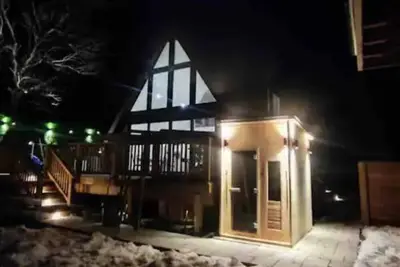 Image de New Built A-Frame w/ Sauna, Hot Tub + Bbq