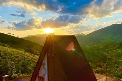 Image de Chalé Cachoeira do Túnel. Linda Vista da Serra da Mantiqueira