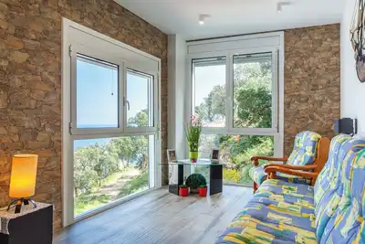 Image de Appartement 'Cala Salions' avec vue sur la mer, jardin partagé et Wi-Fi