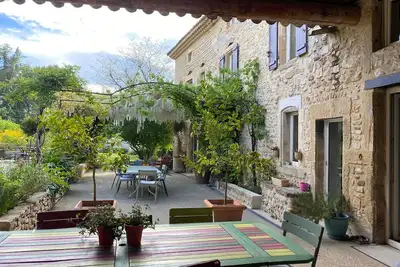 Image de Grande Maison Dans la Drôme, Ancienne Magnanerie du 18ème, 14 Couchages