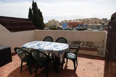 Image de Duplex 2 pièces avec terrasse, parking privé et tout équipé pour 4 personnes