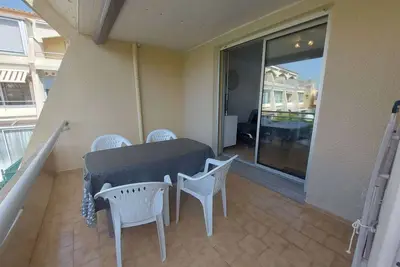Image de Appartement T2 avec Terrasse, Piscine et Parking Privé - 4 Pers.