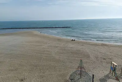 Image de Studio lumineux face à la mer pour 3 personnes avec 2 terrasses - Grau d'Agde