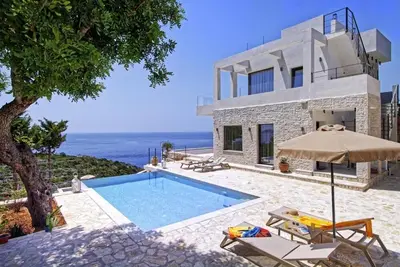 Image de Villa 'Celine B' avec vue sur la mer, Wi-Fi et climatisation