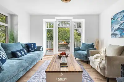 Image de Exklusive Wohnung Seehecht mit Balkon, Strandkorb und Wlan