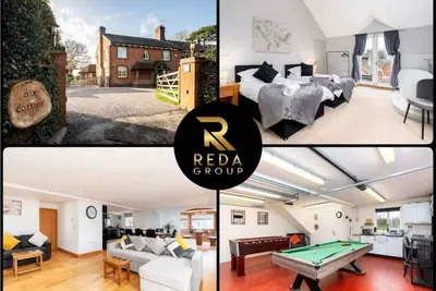 Image de Oak Cottage, Games Room, Dog Friendly Sleep 16 Nec
