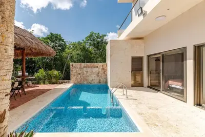 Image de Tulum Akumal Zone Exclusive Quai Pêche, Club de Plage, Piscine, Cenote & Golf