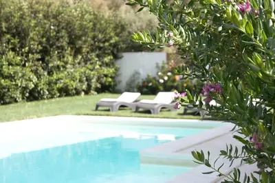 Image de Detached Villa with private pool, few steps from the sandy beach, large garden.