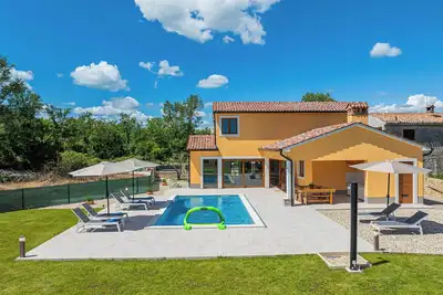 Luxury holiday villa with breath taking view