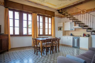 Image de Villa Santa Caterina - Appartement, vue sur le lac et plafond orné de fresques