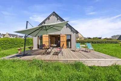 Image de 650m plage du Ster, chalet - terrasse pour 4