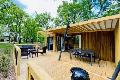 Image de Chalet 3 étoiles - Piscine - eecbii