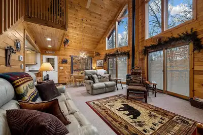 Image de Secluded cabin close to Old Forge and New York's largest water park