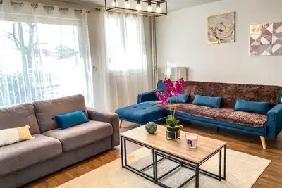 Image de T3 Moderne 70m2 avec terrasse balcon et parking gratuit