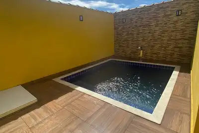 Image de Linda Casa em Itanhaém, Ambiente Familiar Aceita Animais
