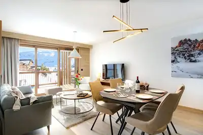 Image de T3 de 70m² + Tv | Ski aux pieds | Accès piscine