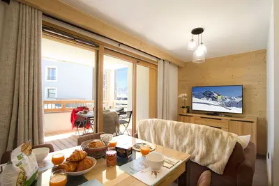 Image de Au pied des pistes | T2 + cabine | Piscine, sauna