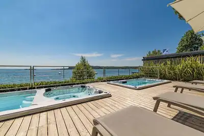 Image de Bel appartement dans une maison de vacances avec climatisation, Wifi, Tv, terrasse, parking