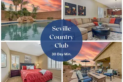 Image de Seville 4 beds + Office and Heated Pool, Fire Pit! 30 Night Min.