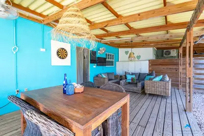 Image de Charming 2-bedroom house with big terrace for rinse gear and grill