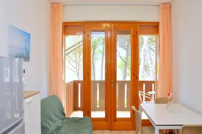 Image de Appartement chaleureux avec terrasse vue jardin - Beahost