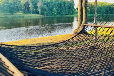 Image de The Birch - New! - Menominee River Boutique Tiny Cottage