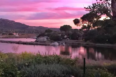 Image de Superbe vue sur les Etangs de Porto-Vecchio.