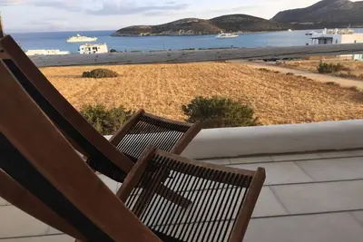 Image de Beachfront Antiparos Apartment | 2 Bedrooms | Apartment Niamos | Beautiful Sea Views | Agios Georgios
