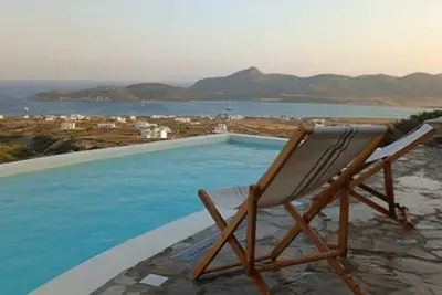 Image de Stunning Antiparos Villa | 3 Bedrooms | Villa Kamino | Breathtaking Sea Views & Private Infinity Pool | Agios Georgios